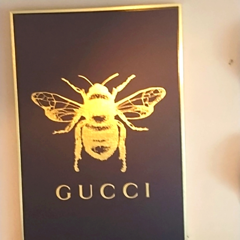 Gucci wall art